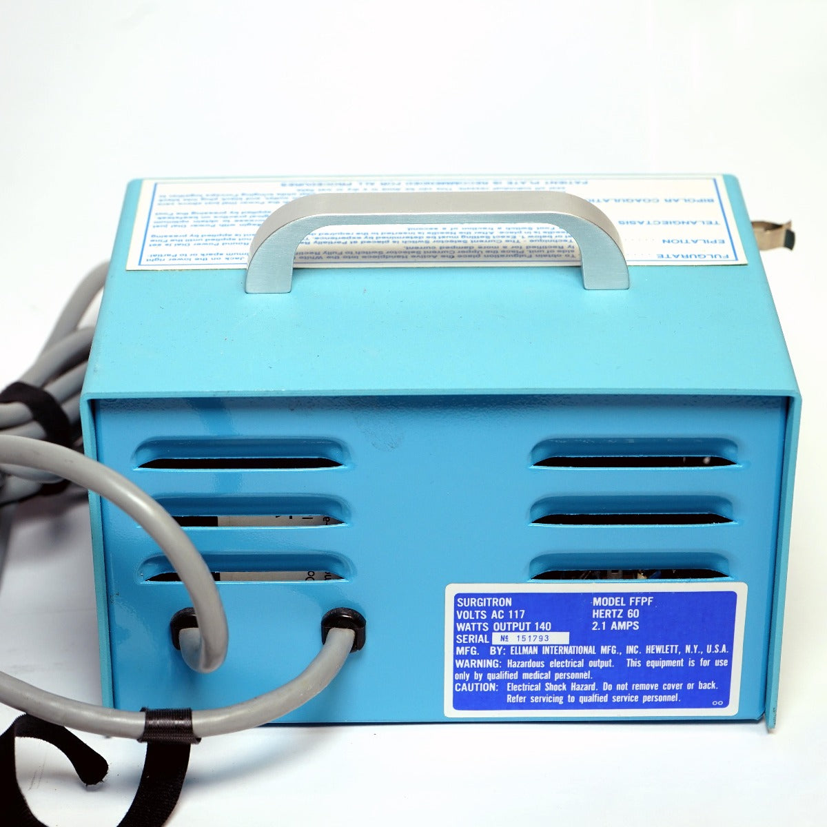 Ellman SURGITRON FFPF Electrosurgical ESU Cautery Dermatology Gynocology Device