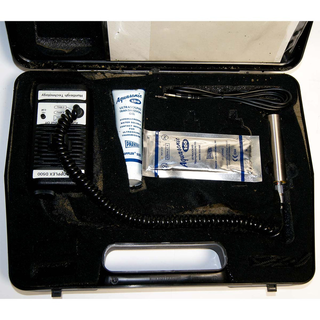 Huntleigh Technology D500 Mini Dopplex Vascular Doppler Ultrasound System As-Is