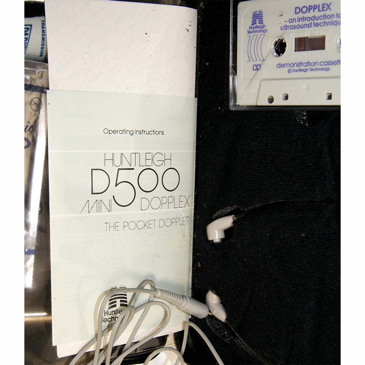 Huntleigh Technology D500 Mini Dopplex Vascular Doppler Ultrasound System As-Is