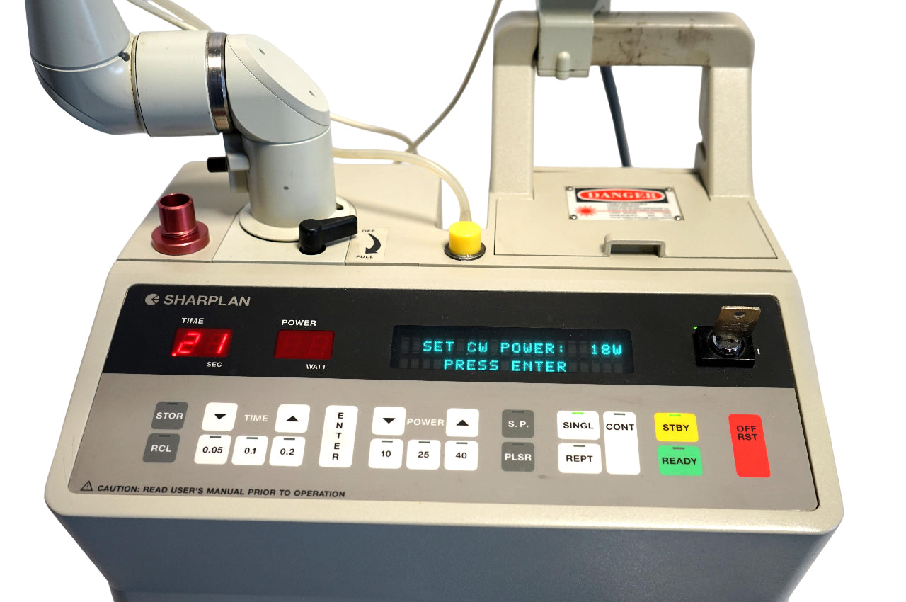 1996 Sharplan 40C CO2 Laser Scanner SwiftLase Gynecology ENT Surgery LOADED