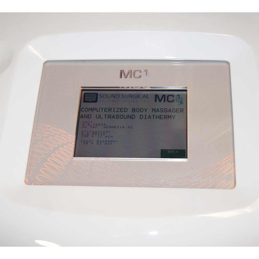 2009 Sound Surgical Vaser MC1 Ultrasound Body Massage Cavitation Diathermy System
