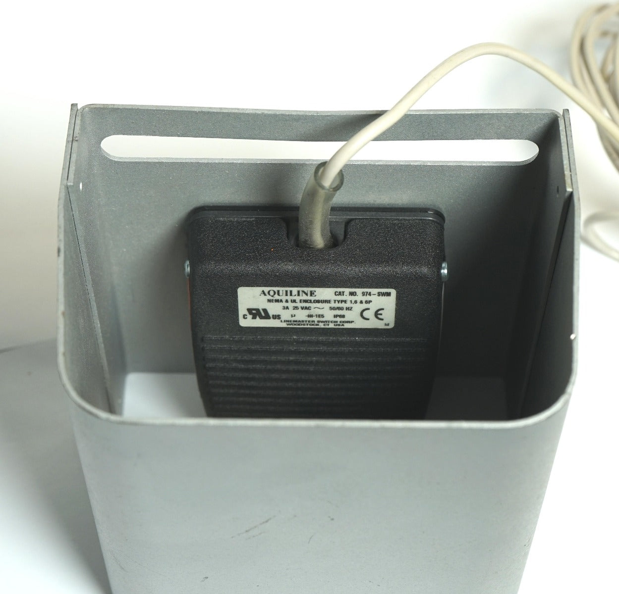 Laser Footswitch Pedal Linemaster Aquiline 974-SWM 6-Pin Foot Switch PARTS UNIT