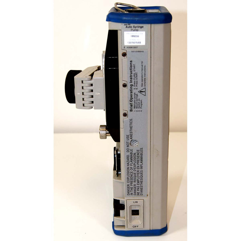 2002 Baxter AS50 Syringe Pump Infusion Hanging System with Pole Clamp As-Is