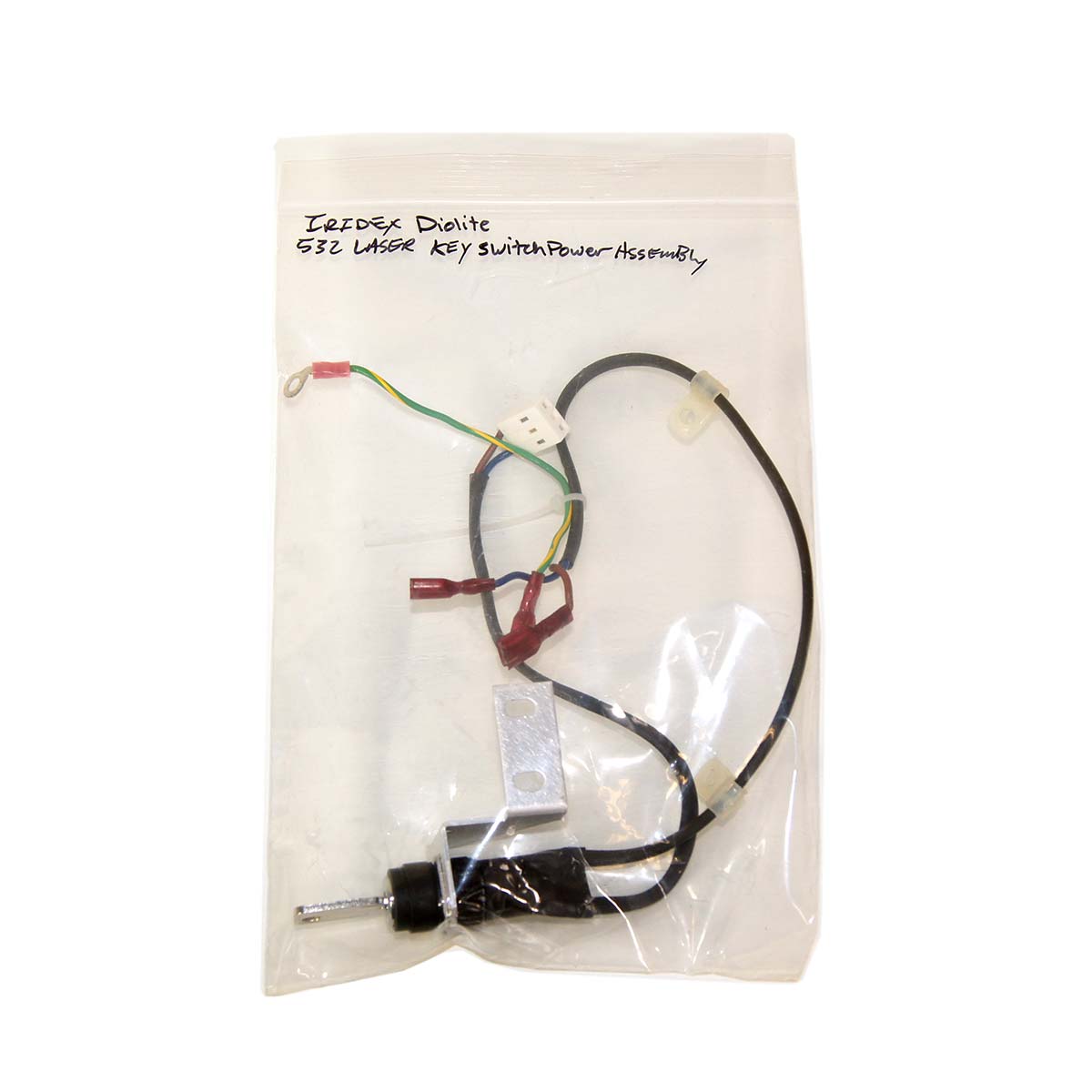 Iridex Diolite 532 Laser Part Key Switch Power Assembly with Bracket and Key