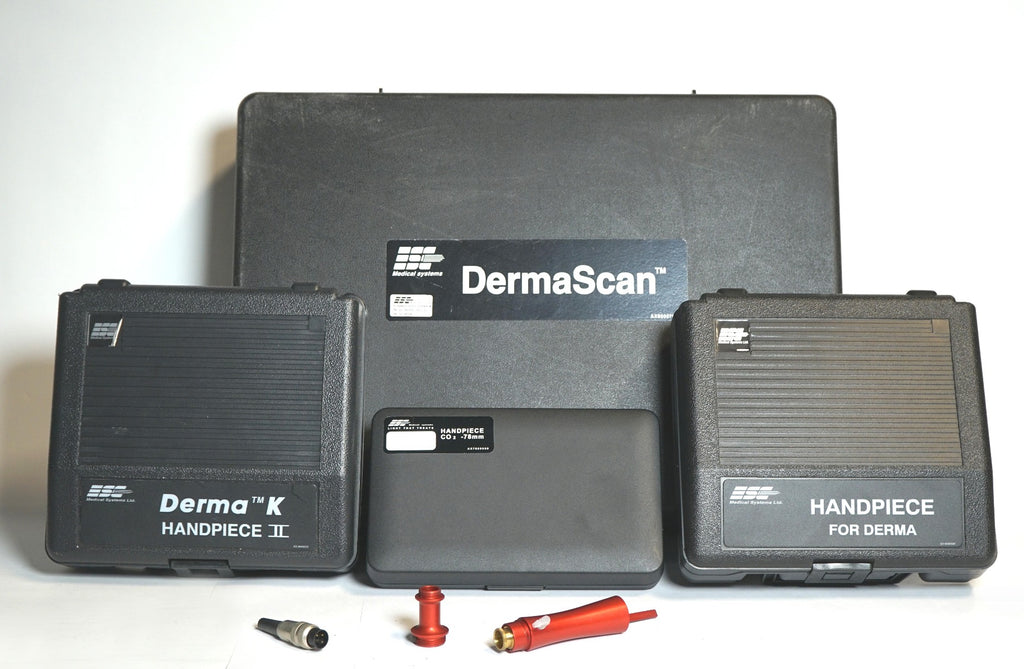 ESC Medical Systems Derma K Erbium CO2 Laser Skin Resurfacing Scanner Handpieces