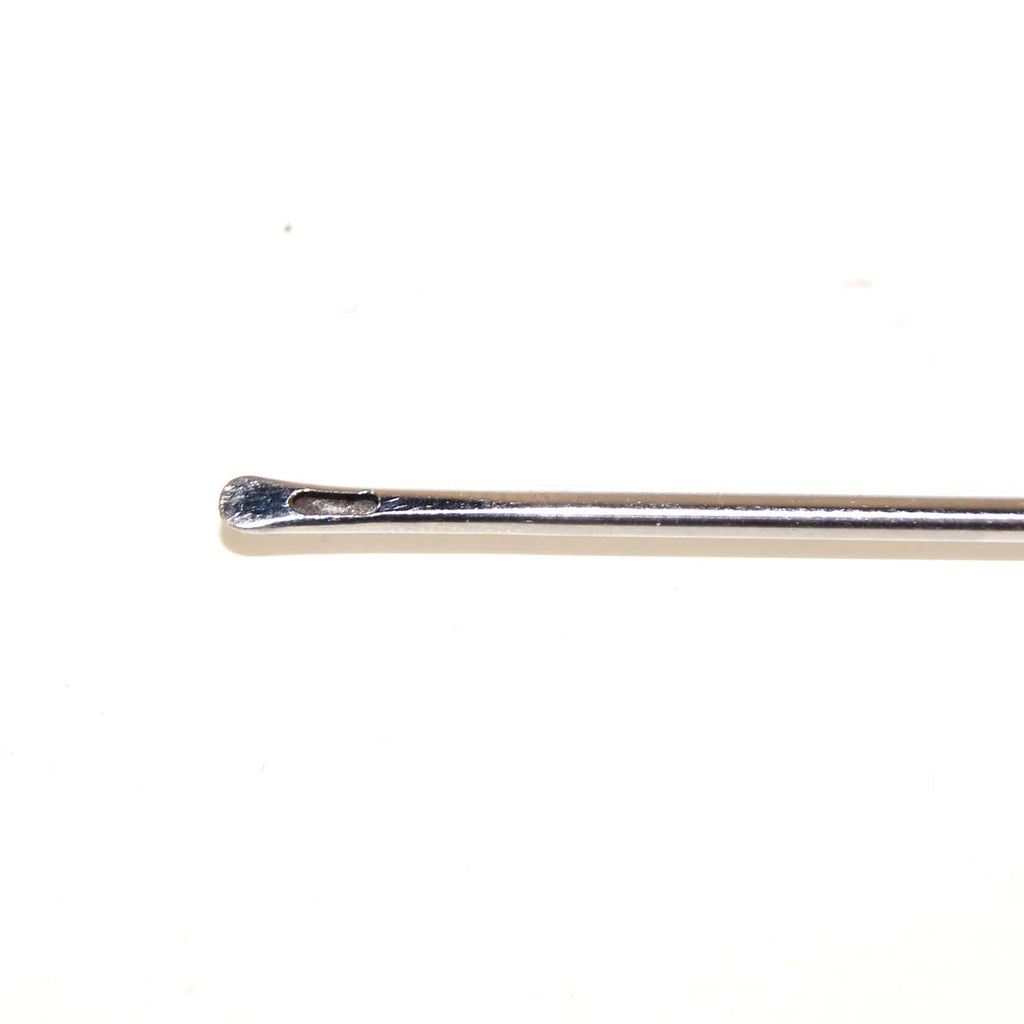 Byron Aspiration Cannula 2mm x 15cm (6in) with a Spatula Tip Blue Handle