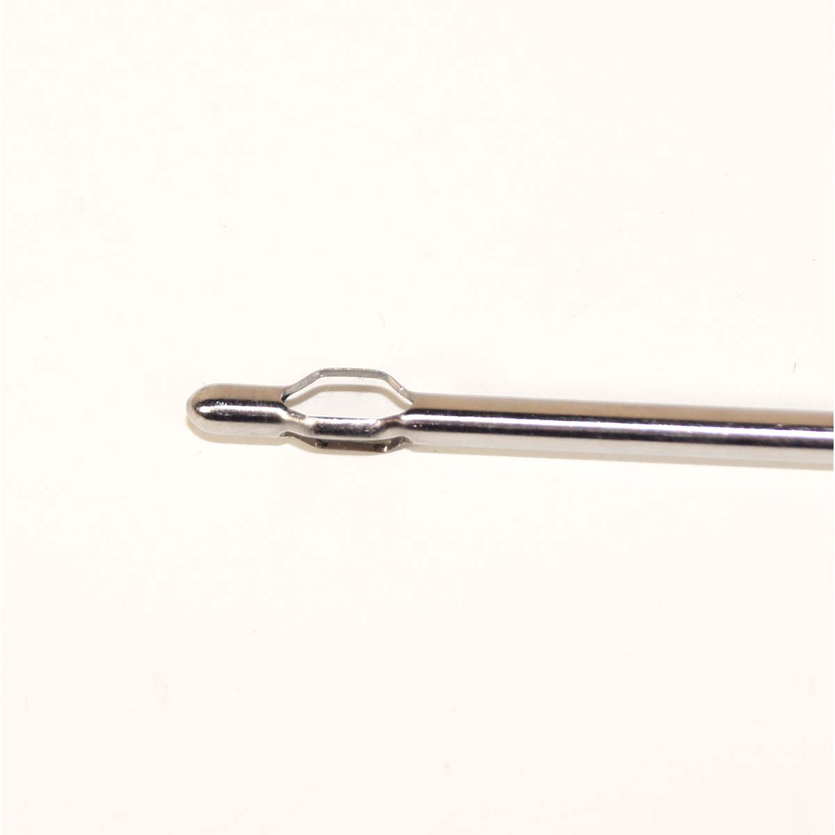 Byron Aspiration Cannula 3mm x 26cm (10.25in) with a Basket Tip Blue Handle