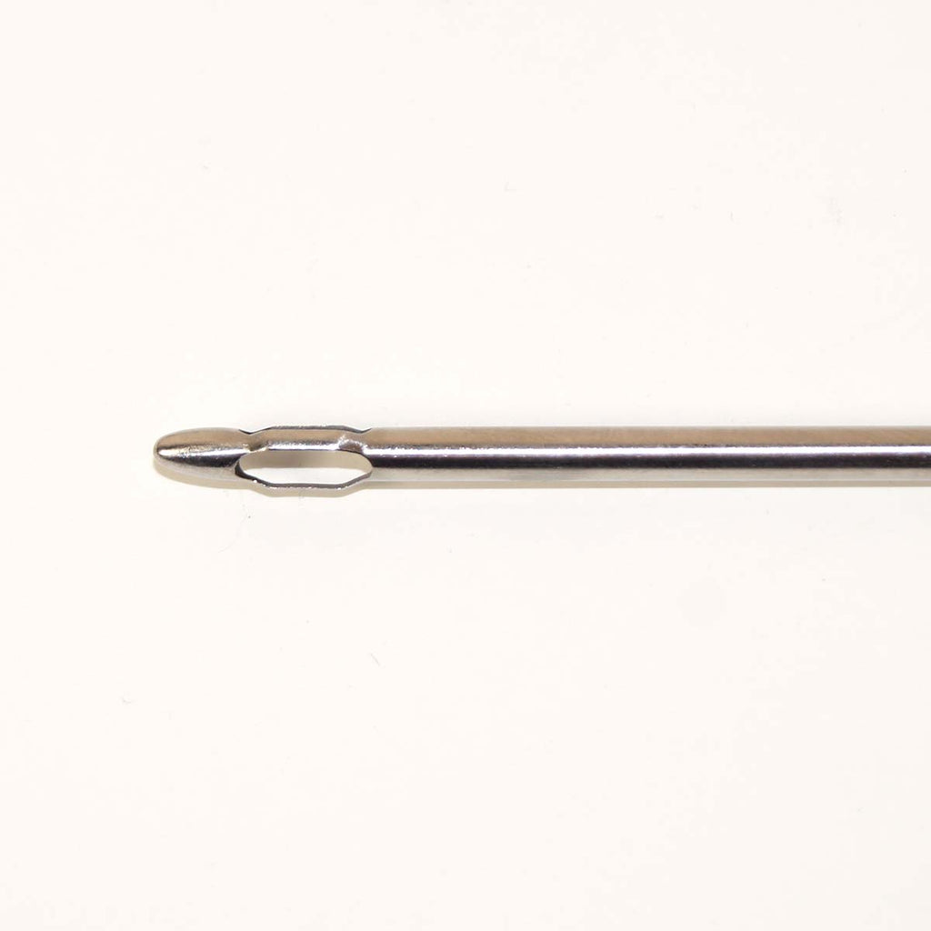 Byron Aspiration Cannula 4mm x 32cm with a Becker Basket Tip Blue Handle