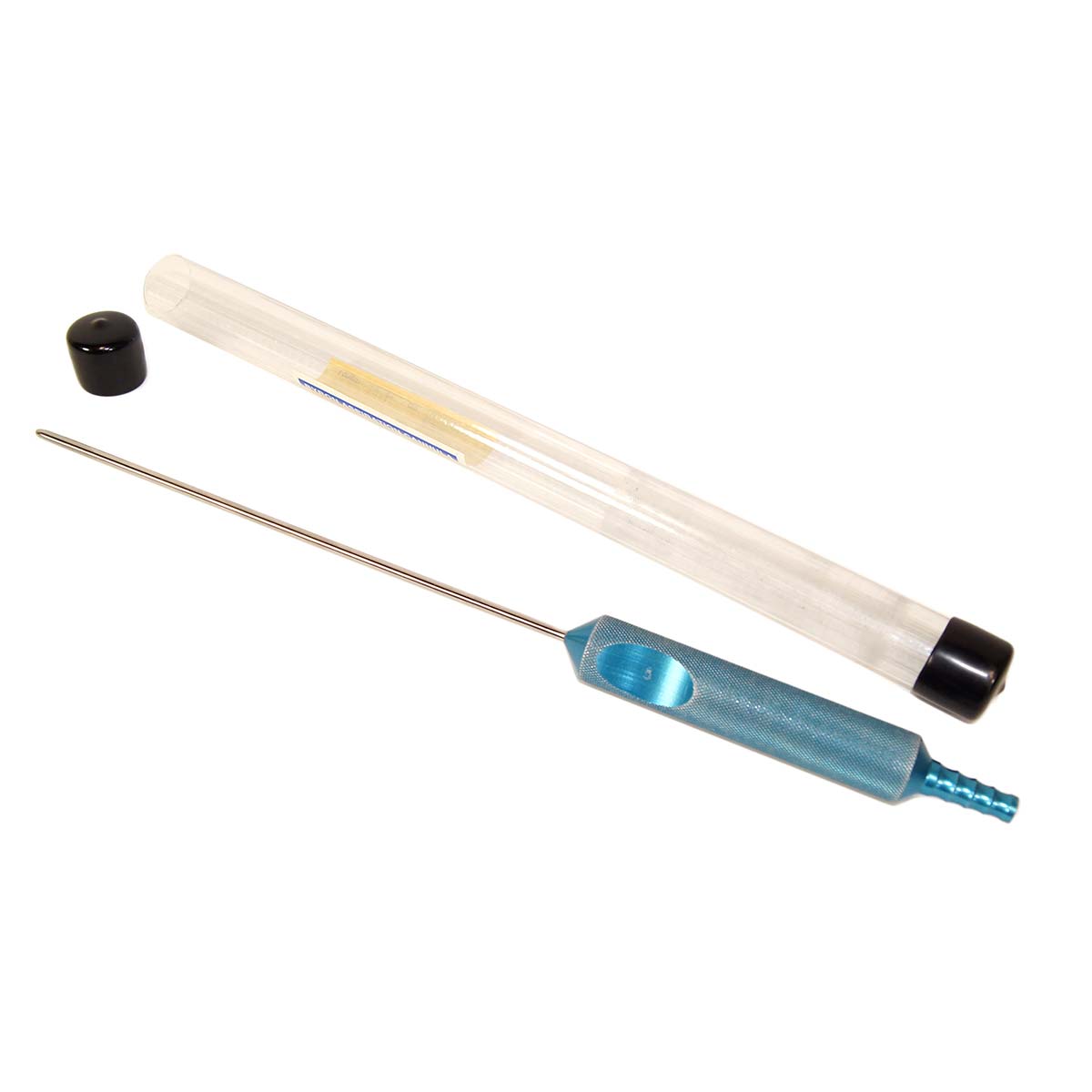 Byron Aspiration Cannula 5mm x 23cm (9in) with a Tri-Port Tip Blue Handle