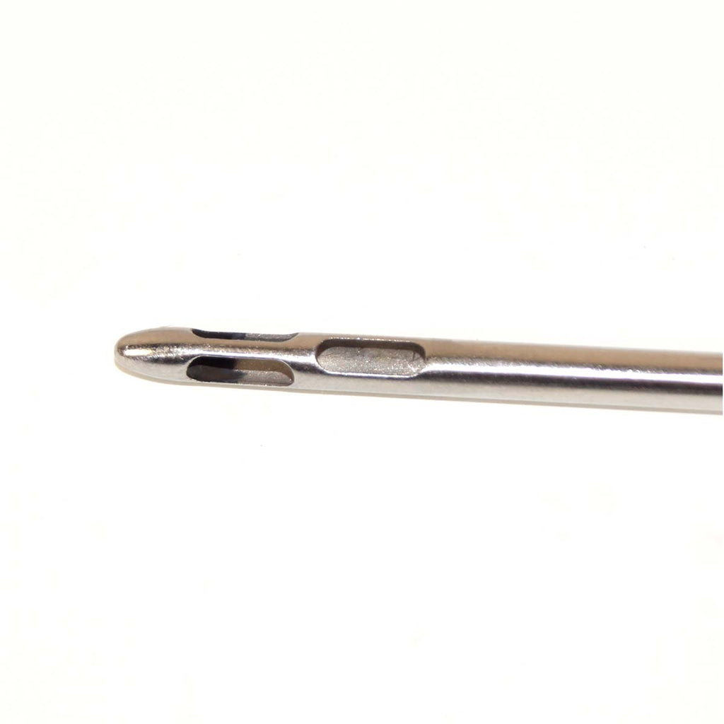 Byron Aspiration Cannula 5mm x 23cm (9in) with a Tri-Port Tip Blue Handle