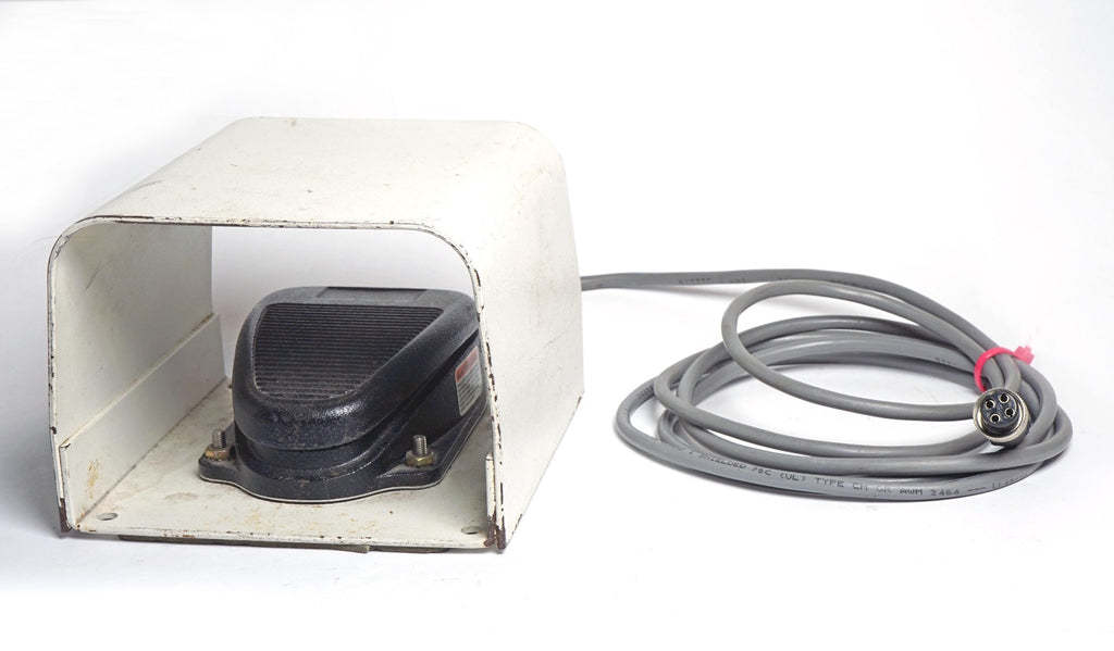 Aesthetic Laser 4-Pin FootSwitch Pedal Metal Housing Electric Foot Switch PARTS