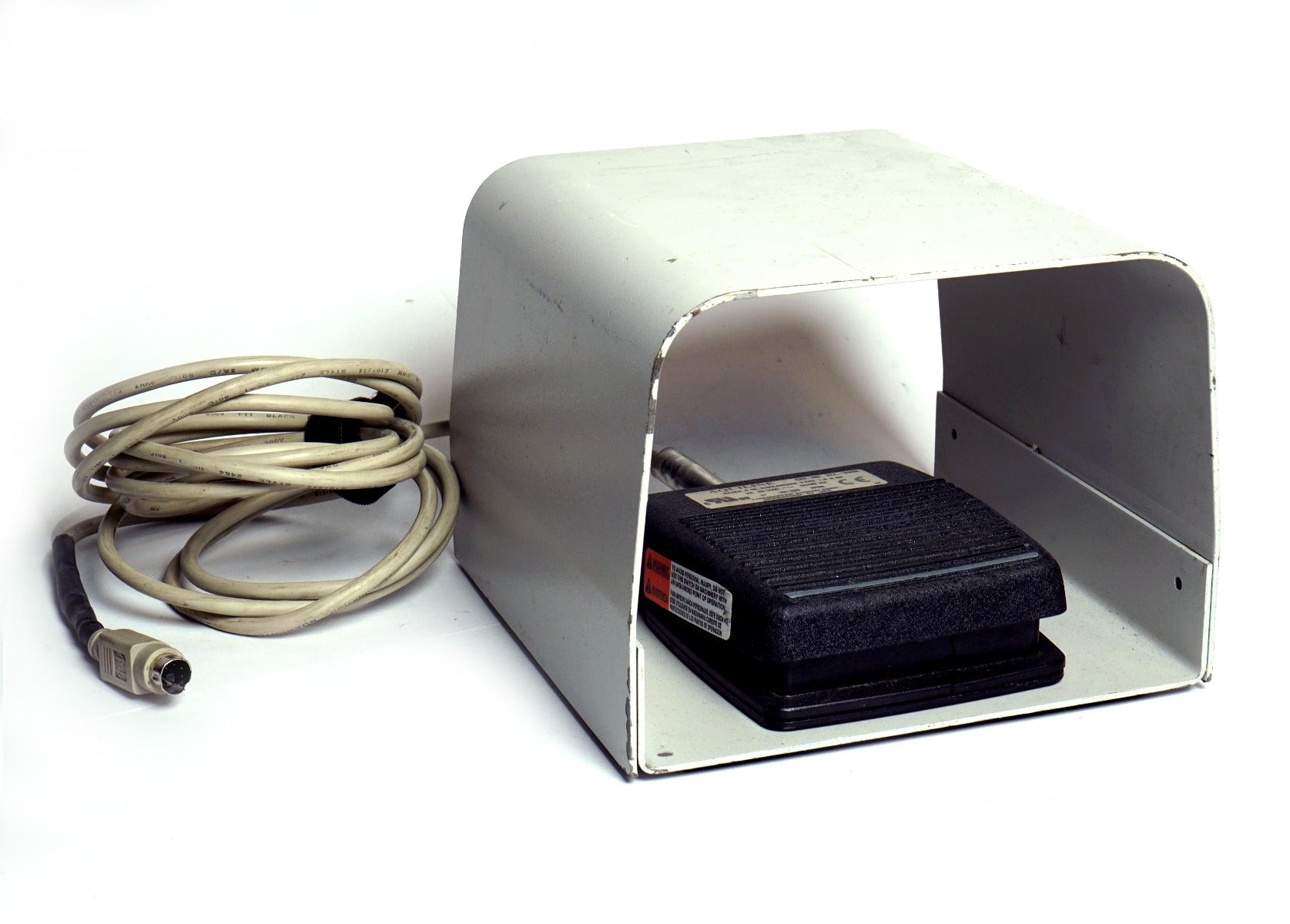 Linemaster Aquiline Laser Footswitch Pedal 974-SWM 6-Pin Foot Switch Metal Base