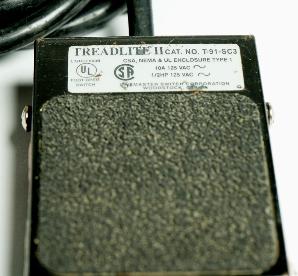 Aesthetic Laser Footswitch Pedal Treadlite II T-91-SC3 Linemaster Foot Switch