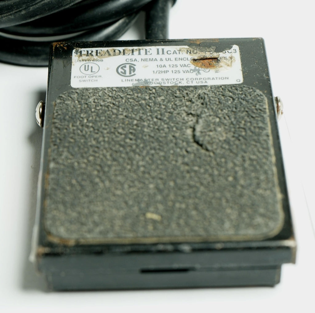 Laser Footswitch Pedal Treadlite II T-91-SC3 Linemaster Foot Switch PARTS