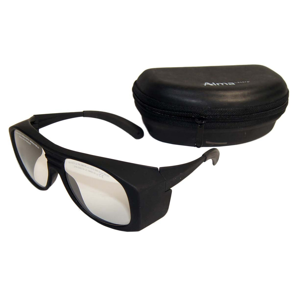 Alma Lasers Safety Glasses Clear Eyewear PPE OD5+ @ 190-398nm, 2780nm, 10600nm