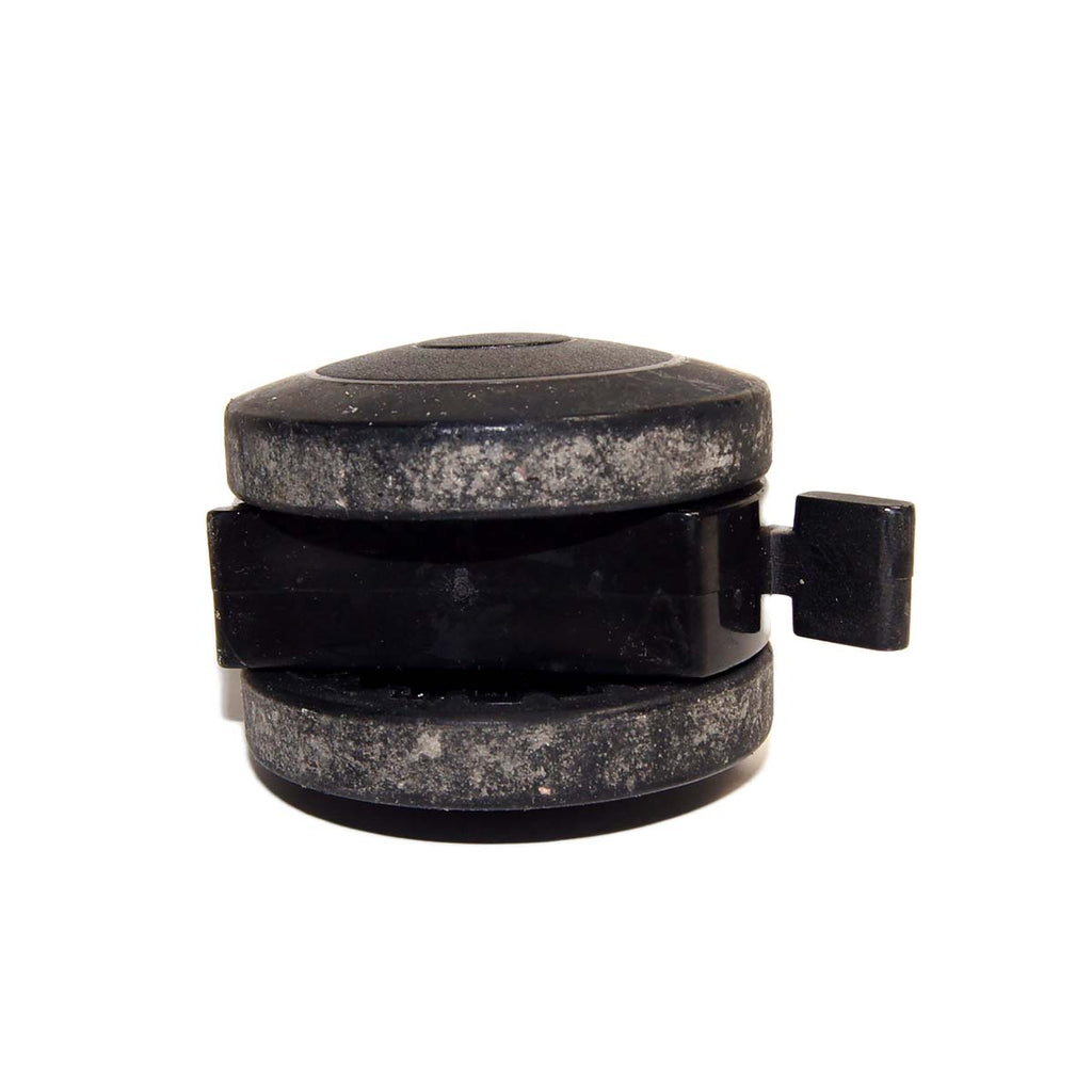 Cutera Xeo 3-inch Caster Swivel Locking Wheel Fat Black CoolGlide Parts As-Is