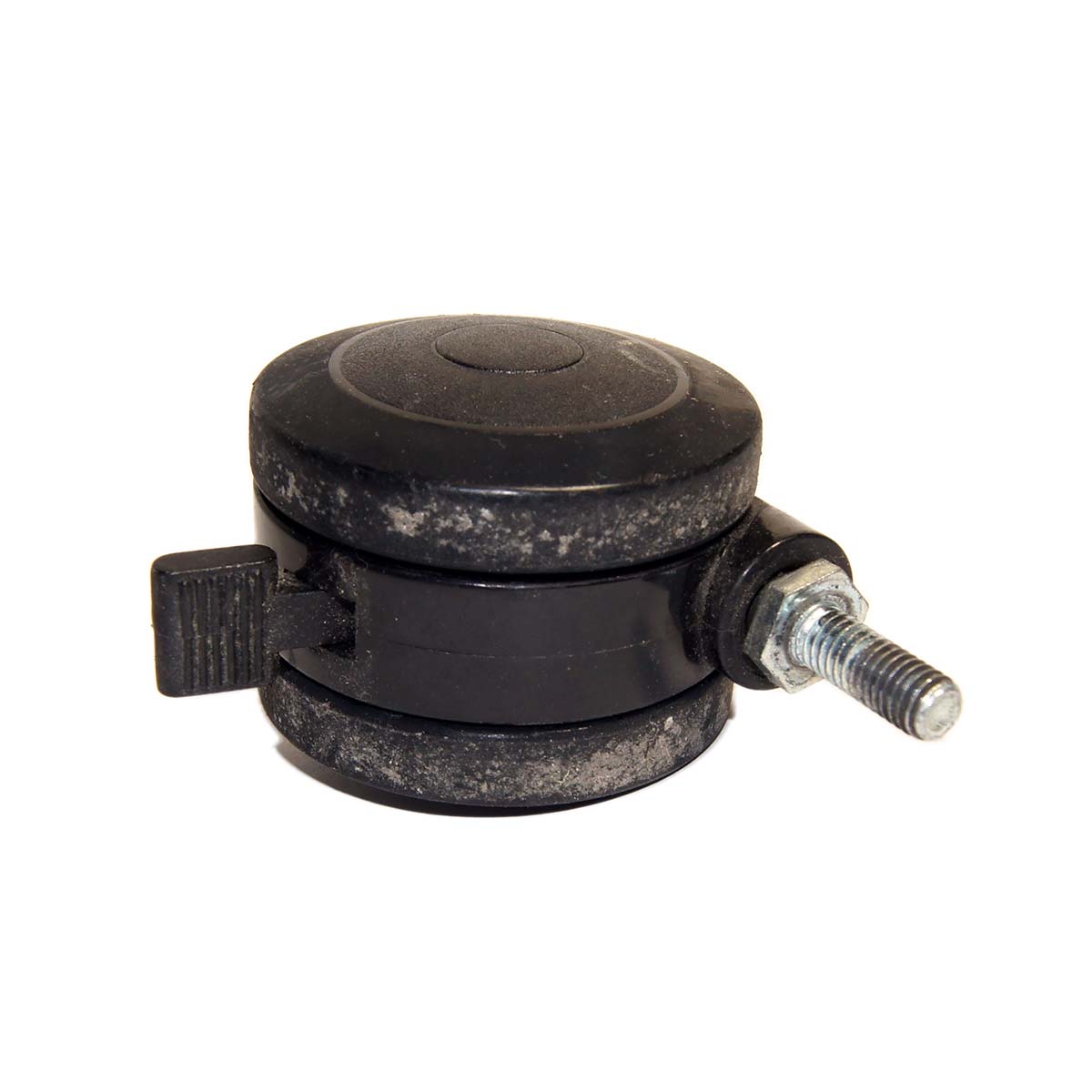 Cutera Xeo 3-inch Caster Swivel Locking Wheel Fat Black CoolGlide Parts As-Is