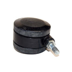 Cutera Xeo 3-inch Caster Swivel Wheel Fat No-Lock Black CoolGlide Parts As-Is