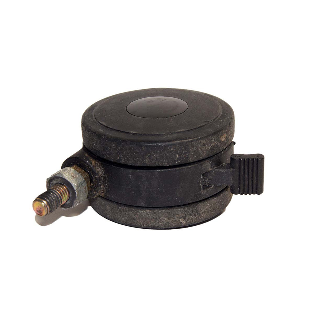 Cutera Xeo 3-inch Caster Swivel Locking Wheel Black CoolGlide Parts As-Is