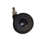 Cutera Xeo 3-inch Caster Swivel Wheel No-Lock Black CoolGlide Parts As-Is