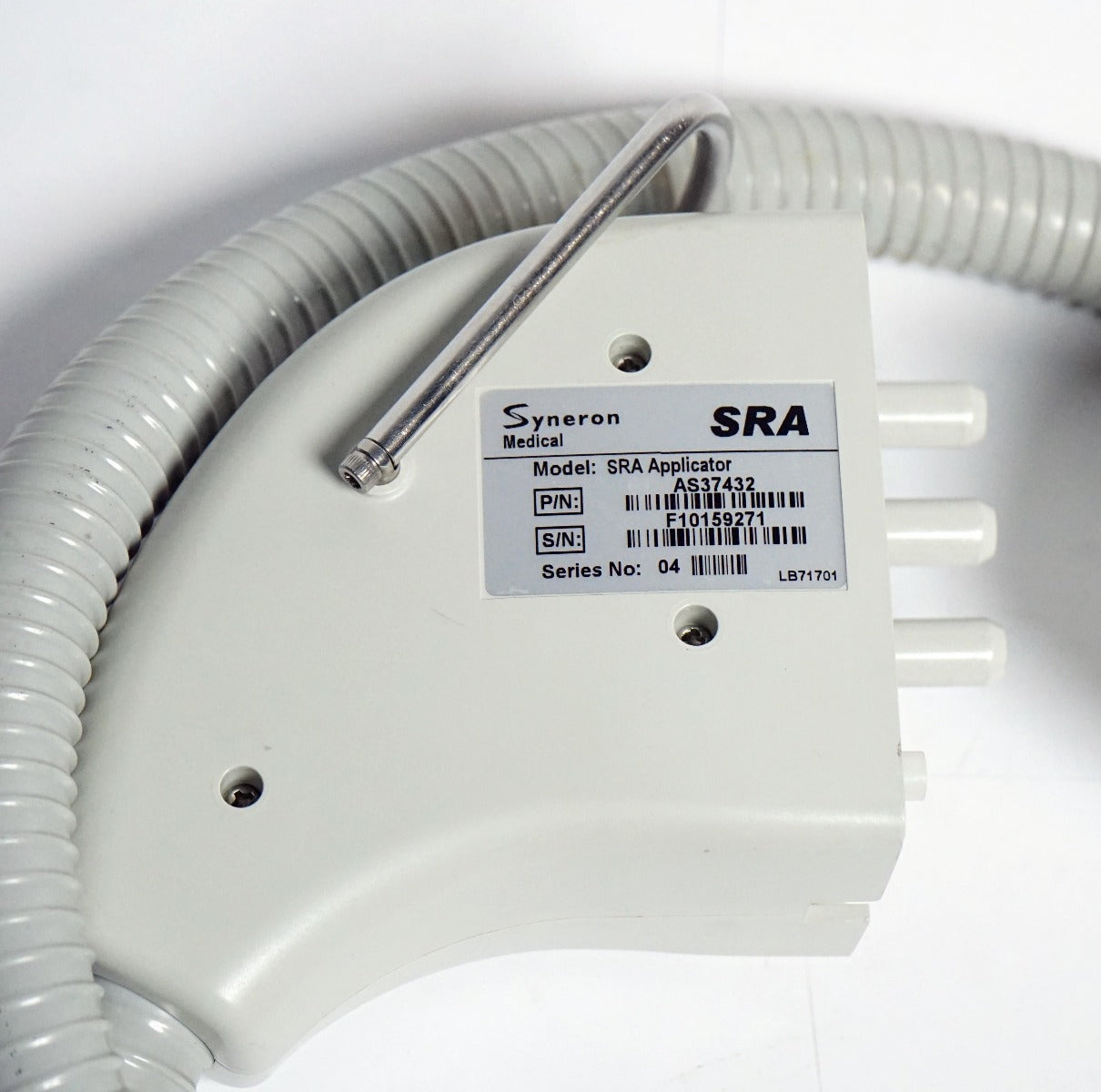 Syneron eMax RF SRA Applicator Handpiece AS37432 Skin Rejuvenation Acne Veins