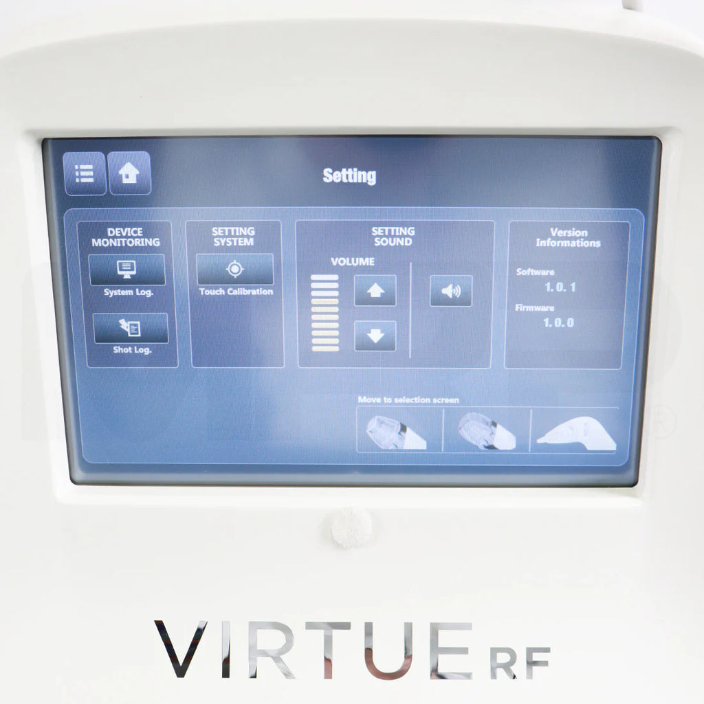 2022 Cartessa SHEnB VirtueRF Microneedling System w/ Smart & Exact Handpieces