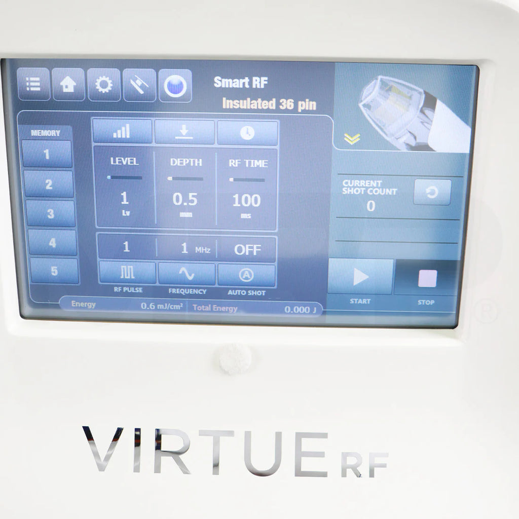 2022 Cartessa SHEnB VirtueRF Microneedling System w/ Smart & Exact Handpieces