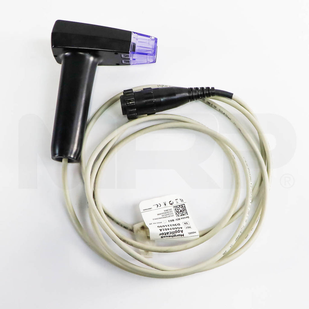 Black Morpheus8 face applicator with cable and connector, REF AG607401A