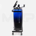 Opposite side view of InMode RF Pro Morpheus8 system showing handpiece holders and tilted screen