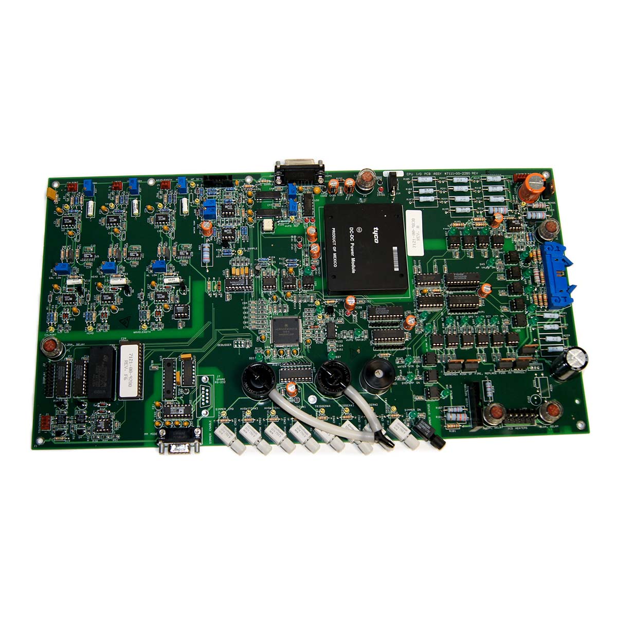 Candela Vbeam1 Laser System CPU I/O Green PCB Board 7111-10-2280 Part As-Is
