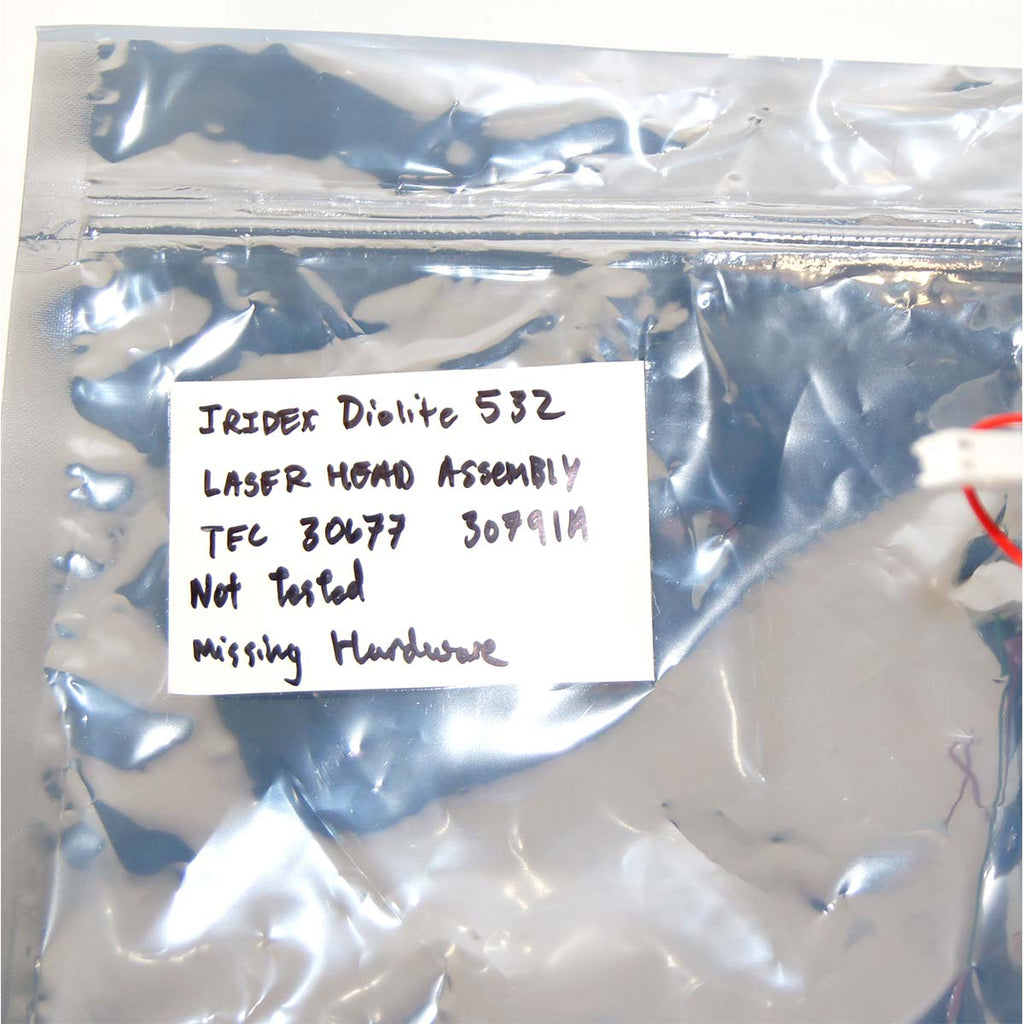 Iridex Diolite 532 Laser Part Lazer Head Assembly 30677 As-Is