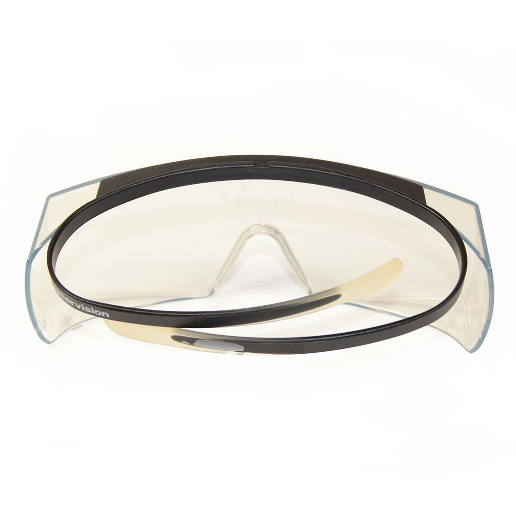 LaserVision Asclepion Laser Safety Glasses PPE Clear Tan Lens 1870-11500nm OD4+