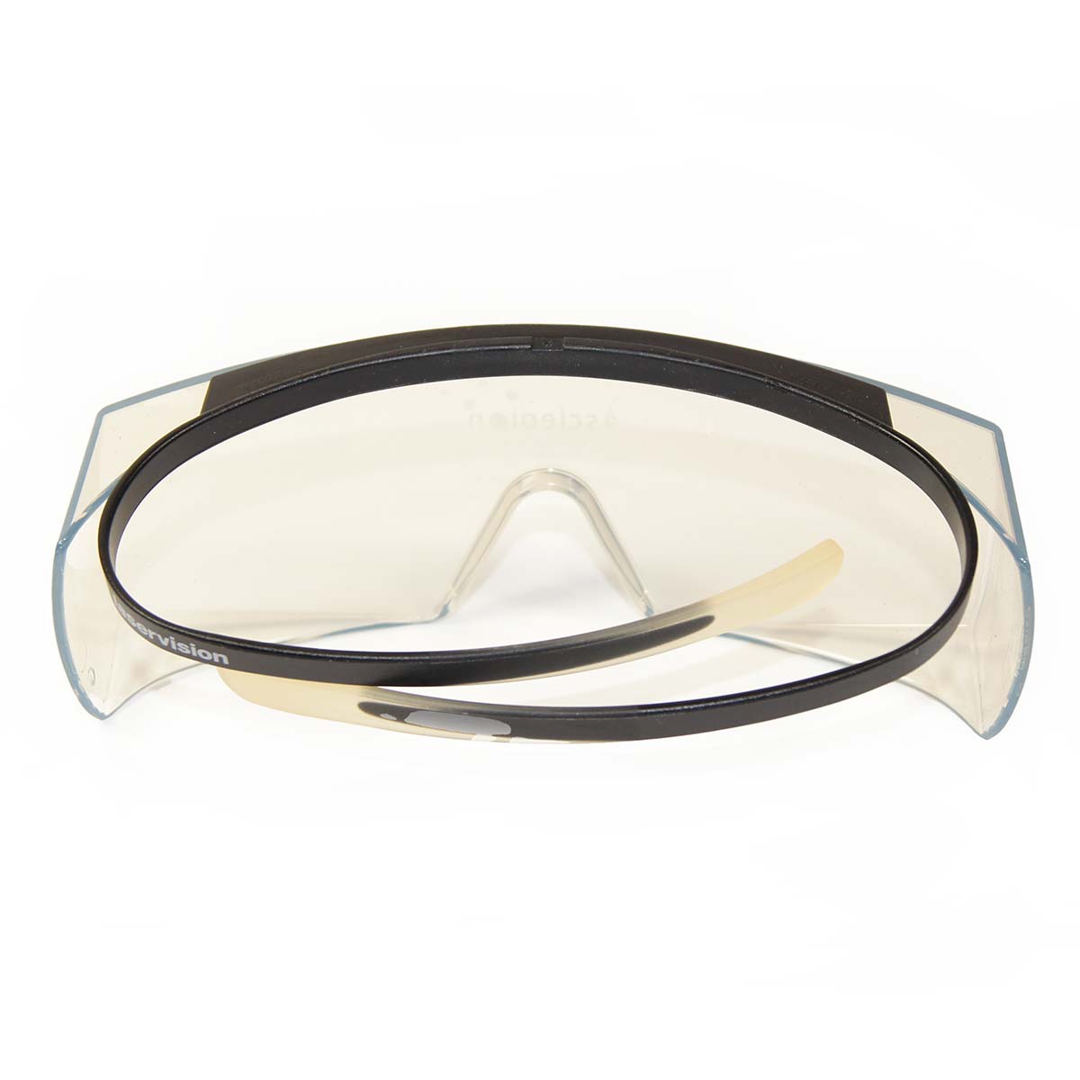 LaserVision Asclepion Laser Safety Glasses PPE Clear Tan Lens 1870-11500nm OD4+