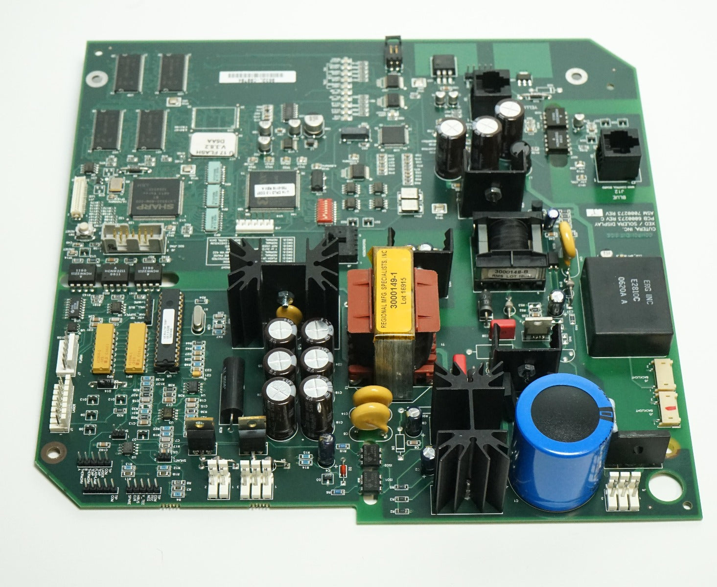 Cutera Xeo Solera Laser Display Board Green PCB Computer 6000273 7000273 PARTS