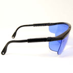 Glendale 31-3956 Laser Safety Glasses PPE Blue Lens 590-600nm OTF Eyewear w Case