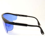 Glendale 31-3956 Laser Safety Glasses PPE Blue Lens 590-600nm OTF Eyewear w Case