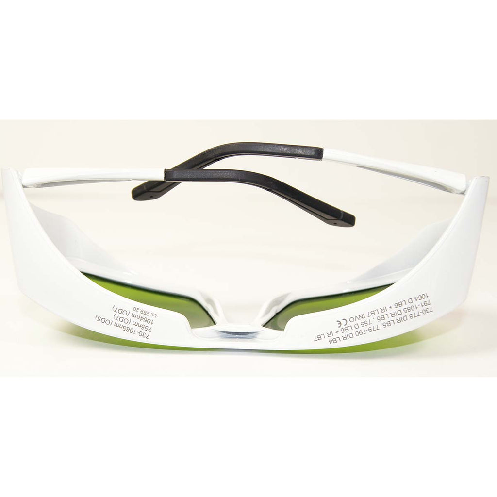 Innovative Optics Laser Safety Glasses PPE Green Lens OD5 OD7 730-10640nm