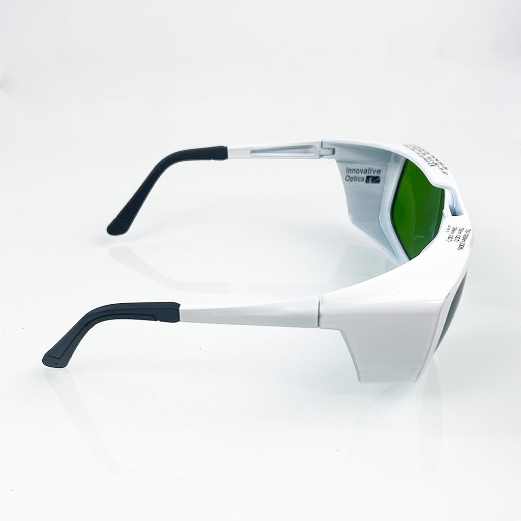 Innovative Optics Laser Safety Glasses PPE Green Lens OD5 OD7 730-10640nm