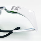 Innovative Optics Laser Safety Glasses PPE Green Lens OD5 OD7 730-10640nm
