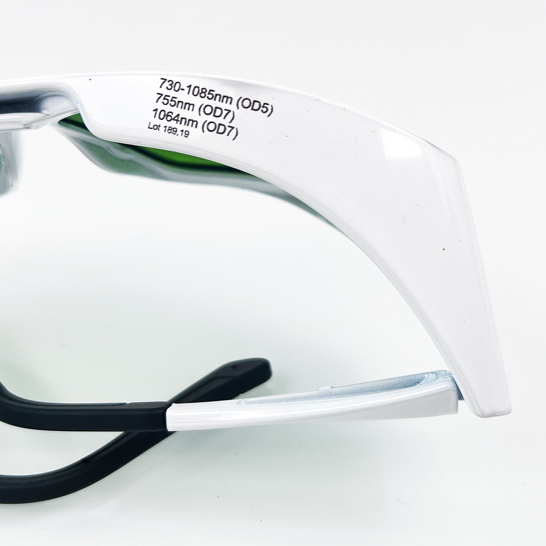 Innovative Optics Laser Safety Glasses PPE Green Lens OD5 OD7 730-10640nm