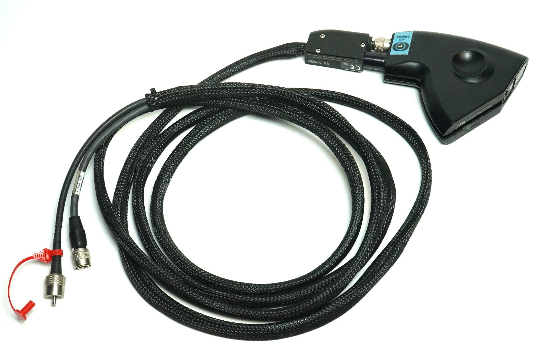 Iridex ScanLite Medart 914 Laser Aperature Scanner Black Handpiece Fiber Lesion