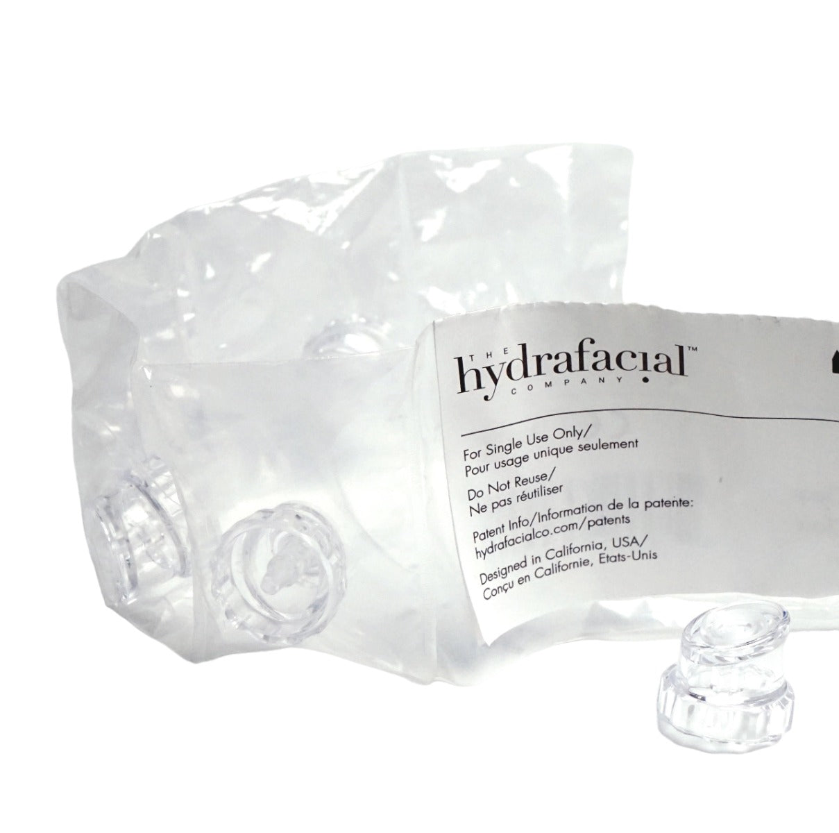 Edge Systems Hydrafacial HydroPeel Handpiece Large Clear Plastic Tips 74111 x7Pc