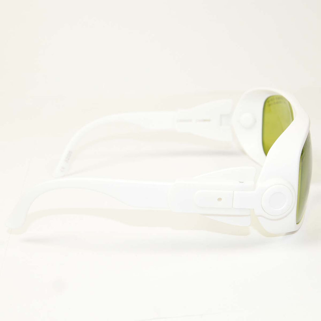 Laser Safety Glasses PPE Green Yellow Lens OD4+ - OD6+ 180-1100nm Eyewear w Case