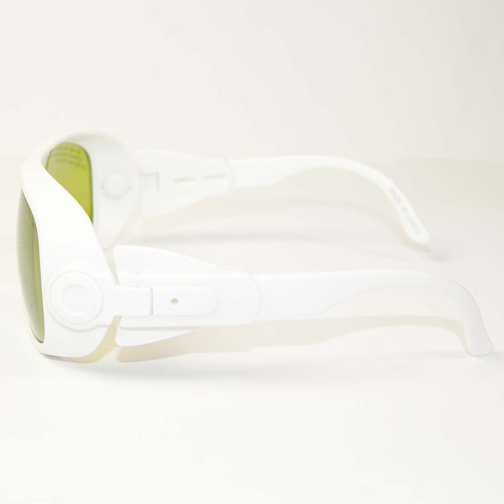 Laser Safety Glasses PPE Green Yellow Lens OD4+ - OD6+ 180-1100nm Eyewear w Case