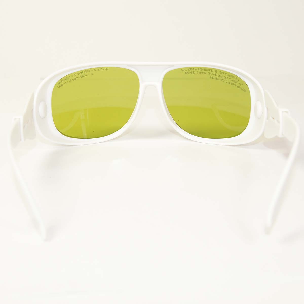 Laser Safety Glasses PPE Green Yellow Lens OD4+ - OD6+ 180-1100nm Eyewear w Case