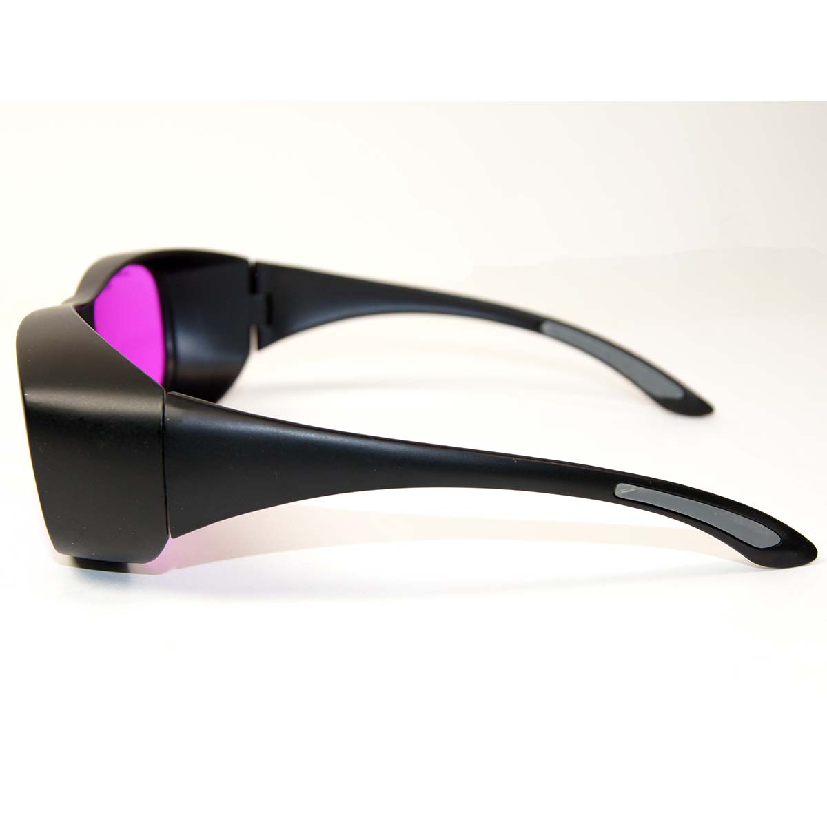 LaserShields Laser Safety Glasses PPE Fuchsia Lens OD5+ OD6+ 190-579nm Eyewear