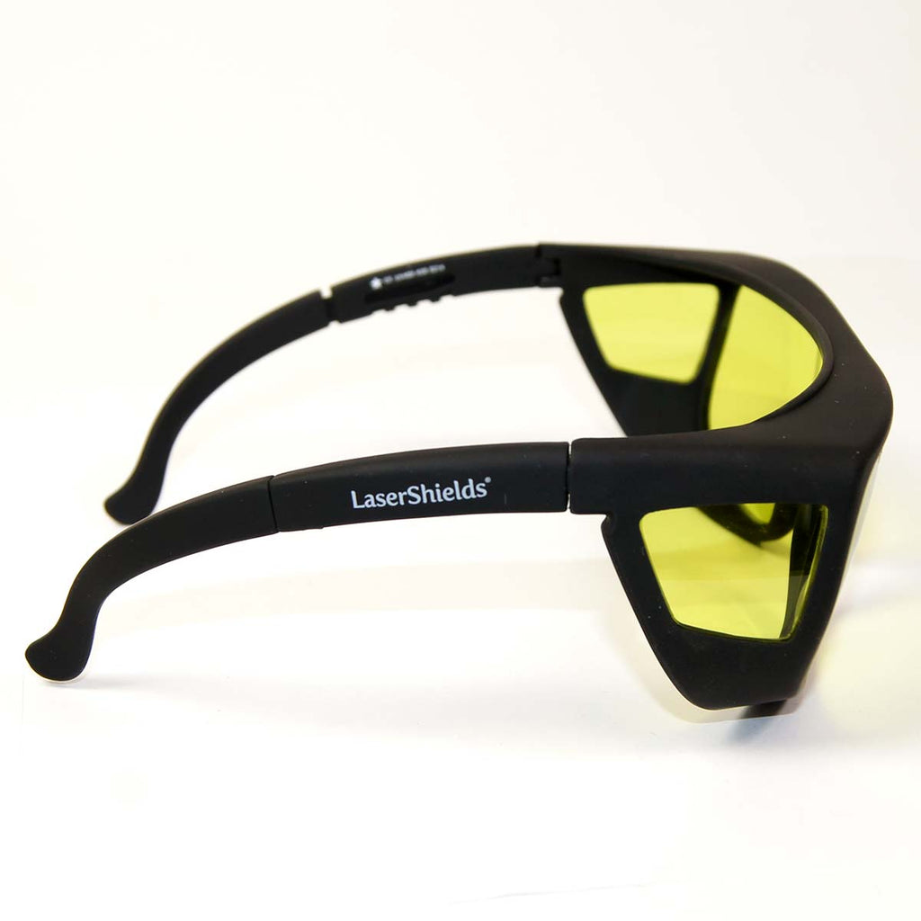 LaserShields Laser Safety Glasses PPE Yellow Lens OD3+ - OD5+ 850-1090nm Eyewear