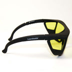 LaserShields Laser Safety Glasses PPE Yellow Lens OD3+ - OD5+ 850-1090nm Eyewear