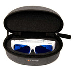 Laser Otos L-702YGII Laser Safety Glasses PPE Blue Lens 650nm OD6+ OD7+ Eyewear