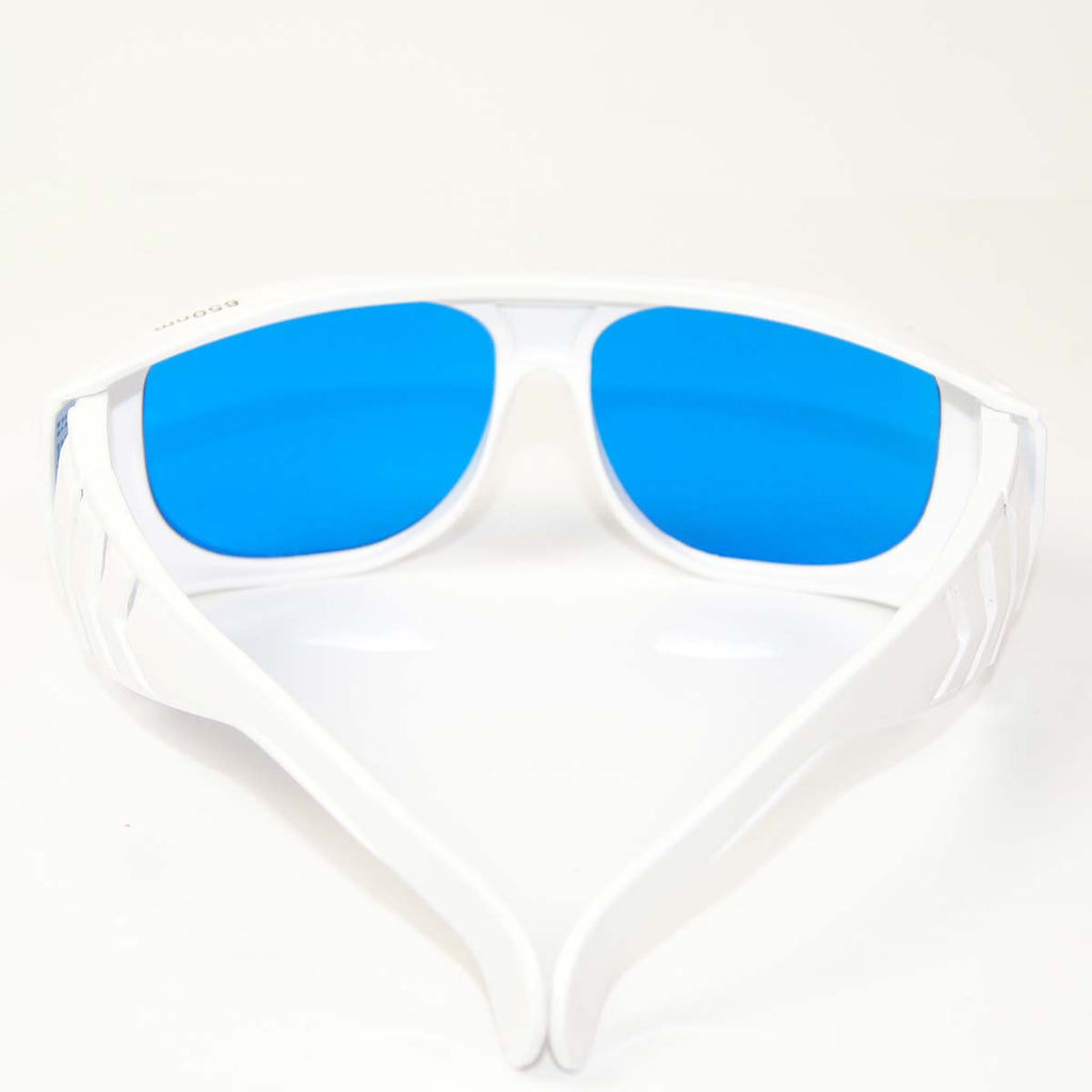 Laser Otos L-702YGII Laser Safety Glasses PPE Blue Lens 650nm OD6+ OD7+ Eyewear